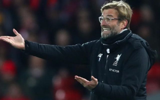 Liverpool boss Jurgen Klopp