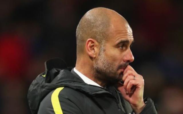 Man City boss Pep Guardiola