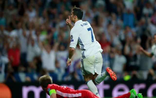 Real Madrid's Cristiano ronaldo