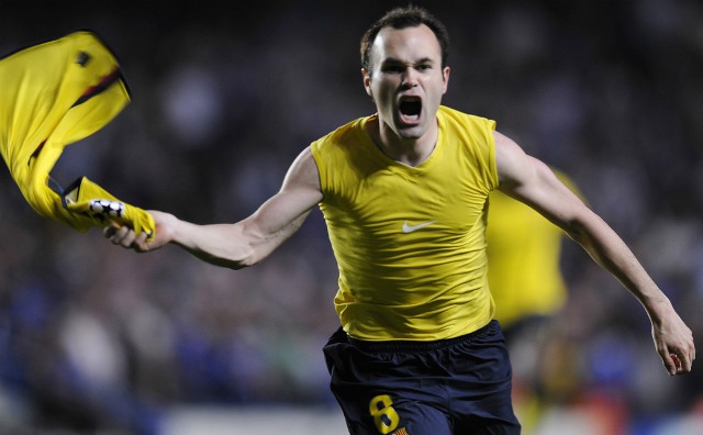 iniesta vs chelsea