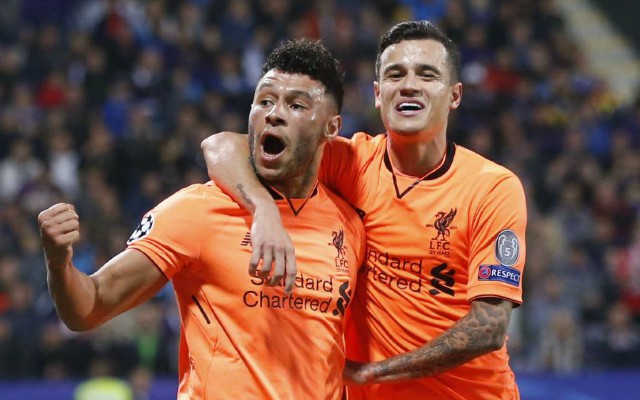 oxlade-chamberlain coutinho liverpool