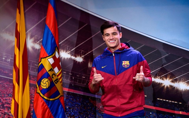 Coutinho Barcelona unveiling