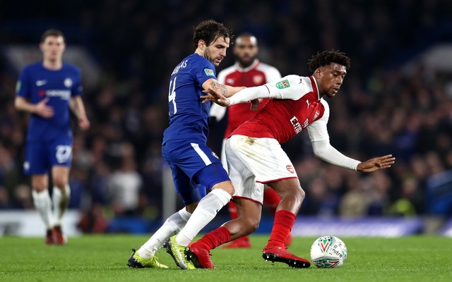 Iwobi Arsenal vs Chelsea