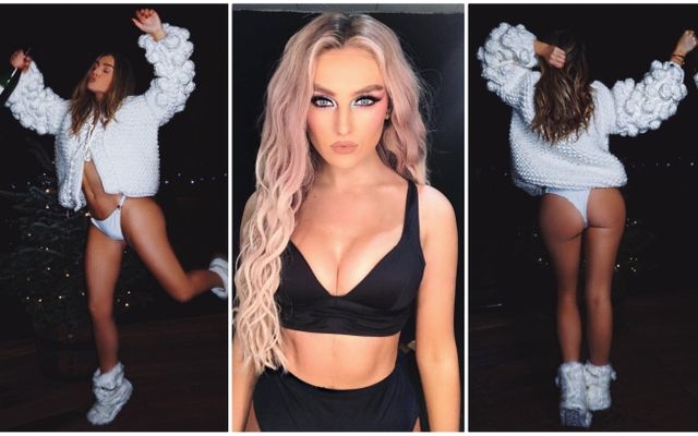 Perrie Edwards Alex Oxlade-Chamberlain WAG girlfriend gallery photos