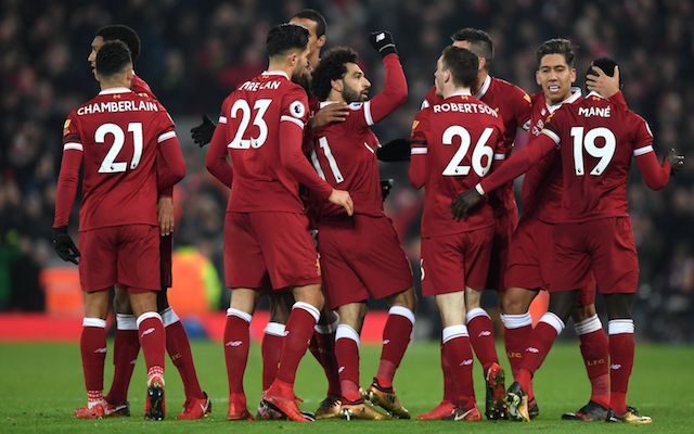 Man City vs Liverpool lineup
