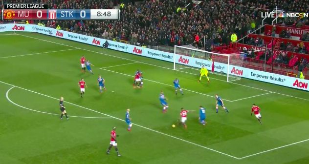 Antonio Valencia goal vs Stoke