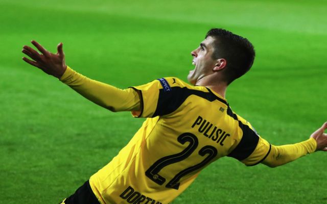 Dortmund winger Christian Pulisic