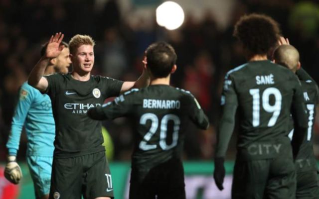 Manchester City players