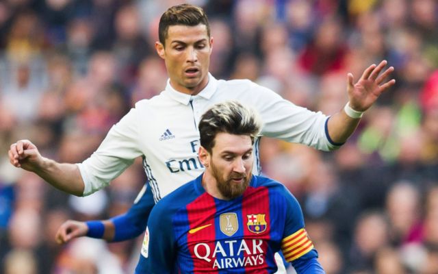 Cristiano ronaldo and Lionel Messi