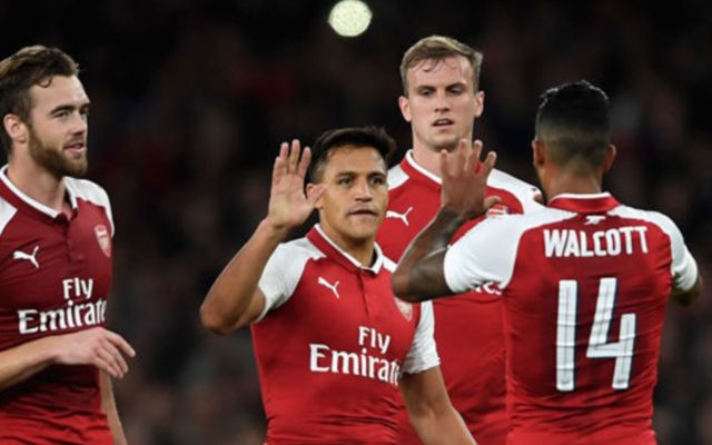 Arsenal's theo Walcott