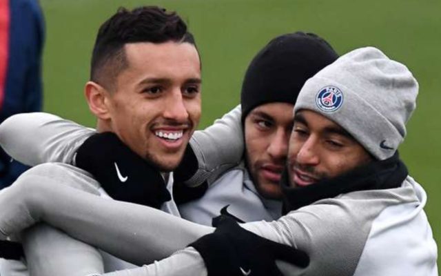PSG winger Lucas Moura