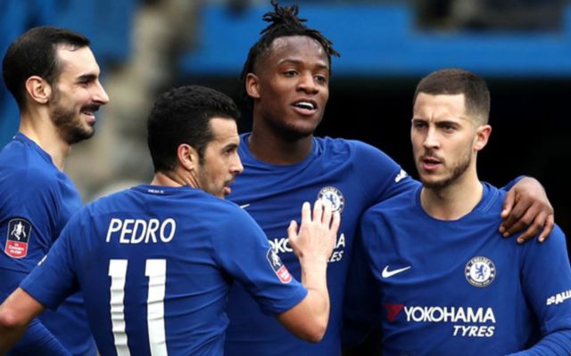 Chelsea players vs Newcastle