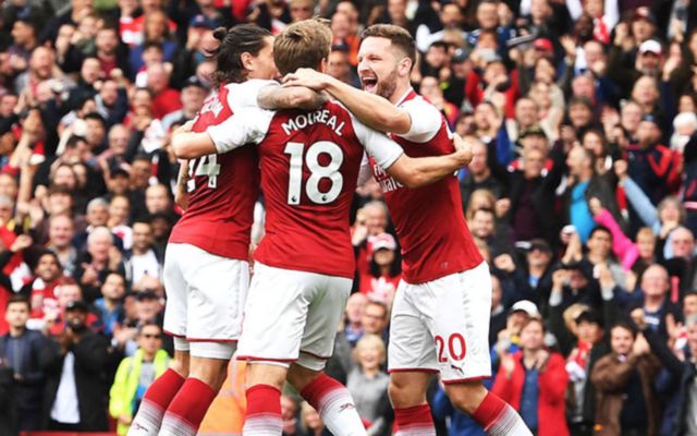 Arsenal defender Nacho Monreal