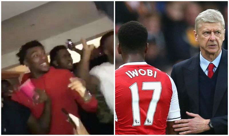iwobi wenger arsenal
