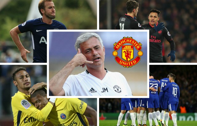 mourinho kane neymar mbappe sanchez ozil