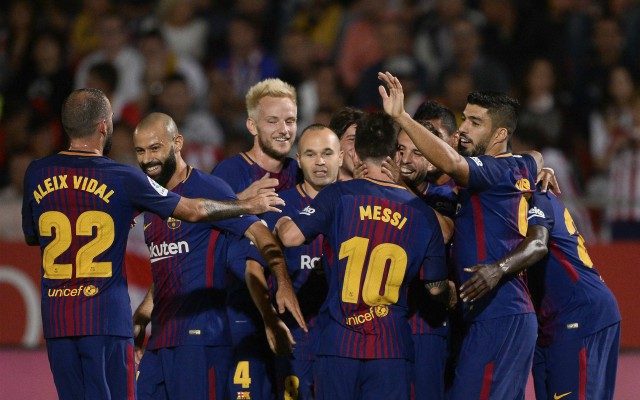 rakitic iniesta messi suarez barcelona.Is Barcelona vs Roma on TV