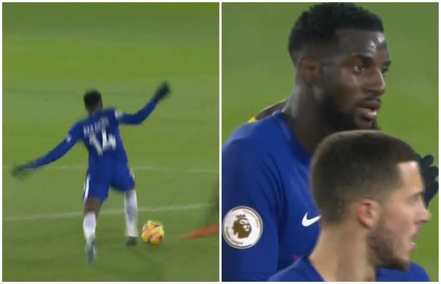 bakayoko chelsea red card