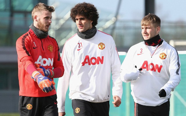de gea fellaini shaw