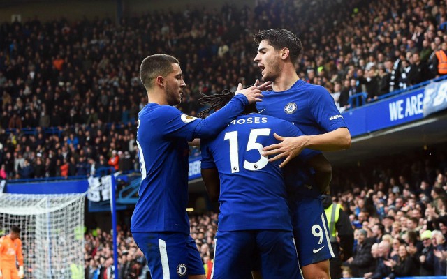 hazard moses morata chelsea