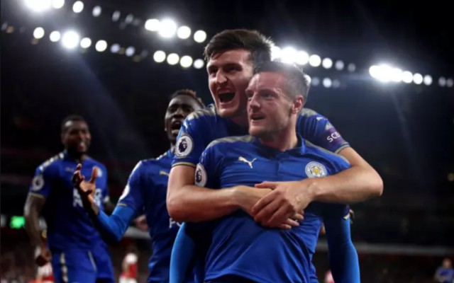 maguire vardy leicester