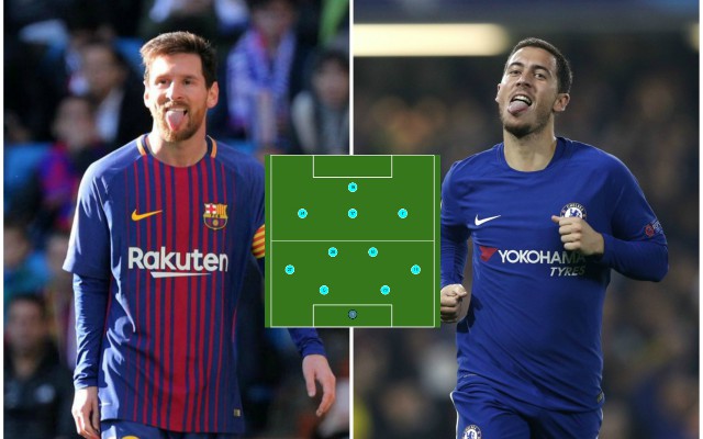 messi hazard