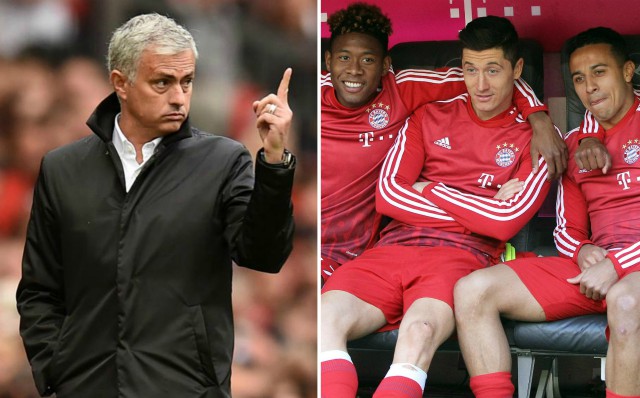 mourinho lewandowski alaba alcantara