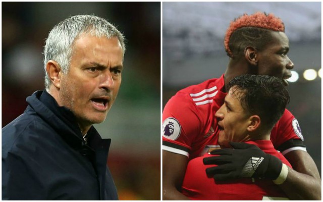 mourinho pogba sanchez