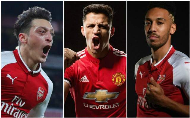 ozil sanchez aubameyang