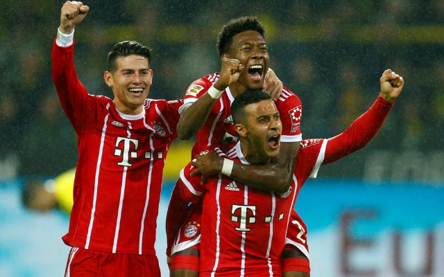 rodriguez alaba thiago alcantara bayern