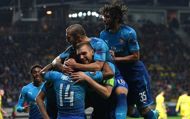 wilshere mertesacker elneny arsenal