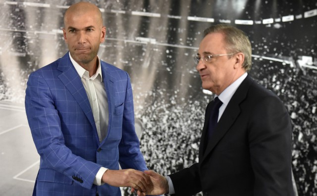zidane perez real madrid