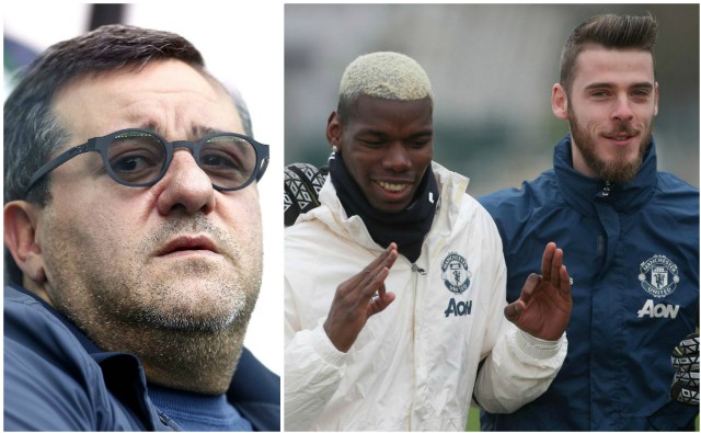 Raiola Pogba De Gea