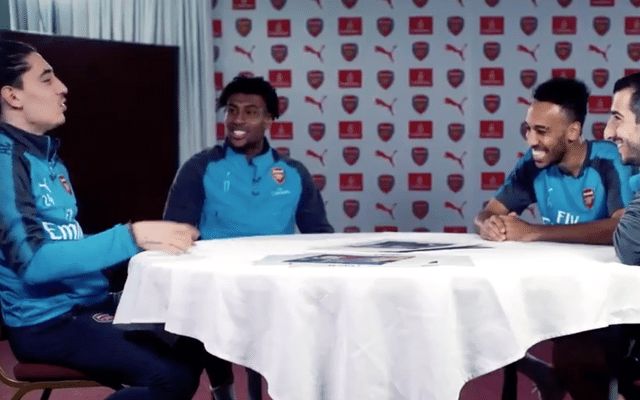 Arsenal players