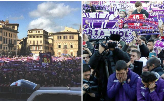 Astori funeral in Florence