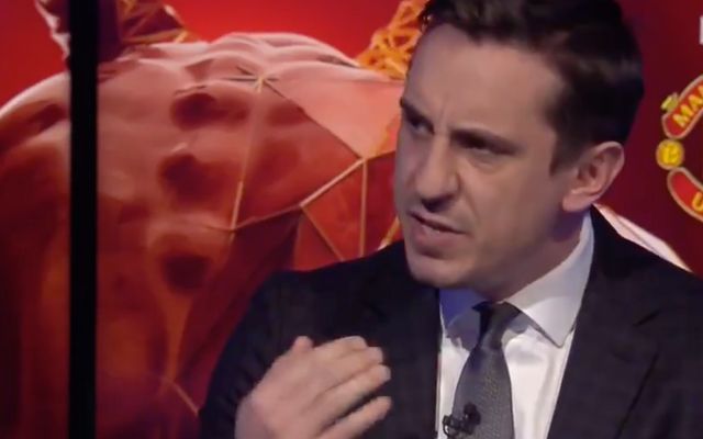 Gary Neville Conte spat
