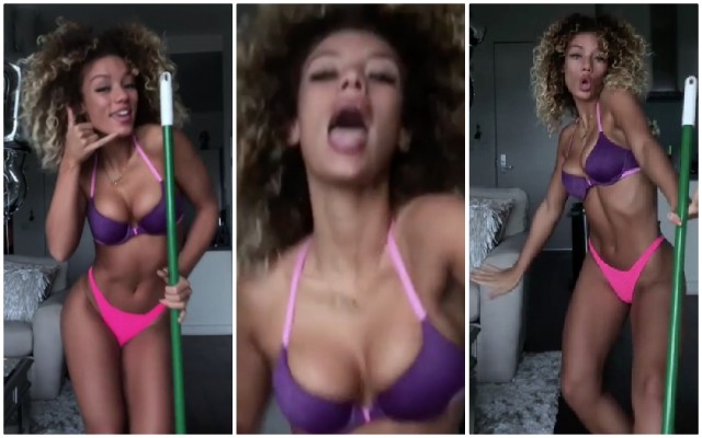 Jena Frumes dancing collage