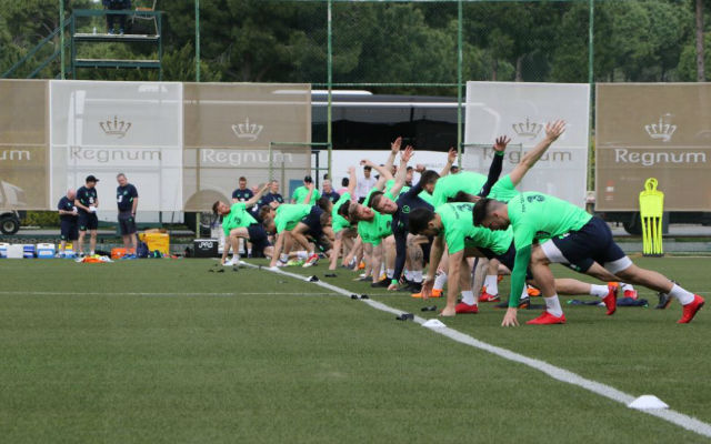 Turkey v Republic of Ireland: Republic of Ireland training