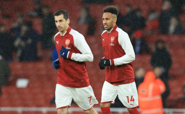 aubameyang mkhitaryan arsenal