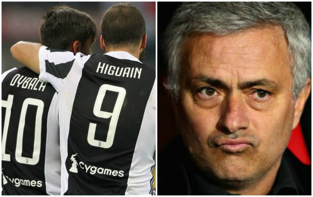 dybala higuain mourinho
