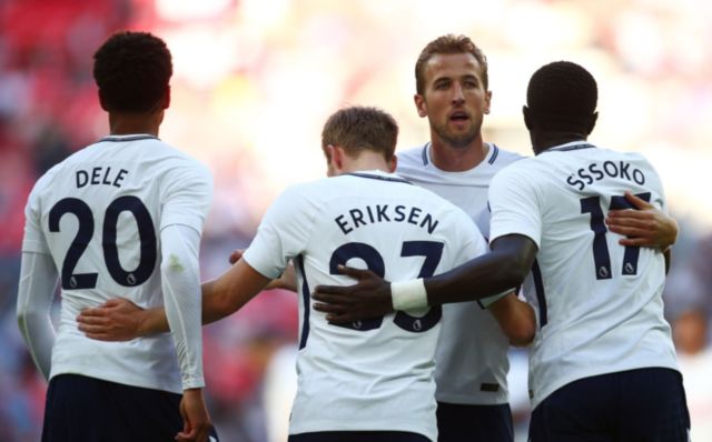 Spurs midfielder Christian Eriksen