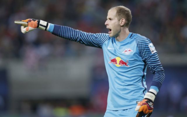 RB Leipzig goalkeeper Peter Gulacsi