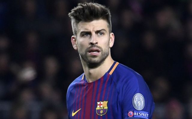 Barcelona defender Pique