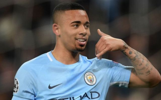 Man City's Gabriel Jesus