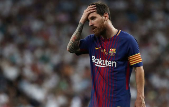 Barcelona's Lionel Messi
