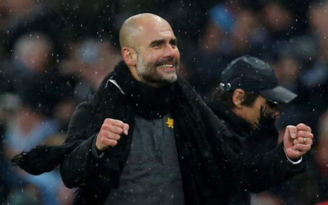 Man City's Pep Guardiola