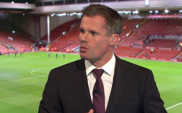 Pundit Jamie Carragher