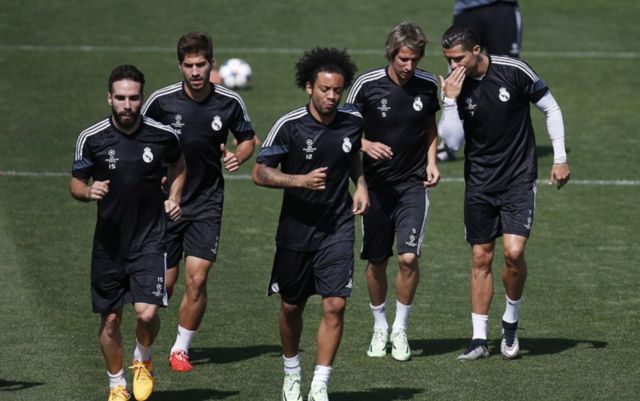 Lucas Silva Fabio Coentrao Real Madrid