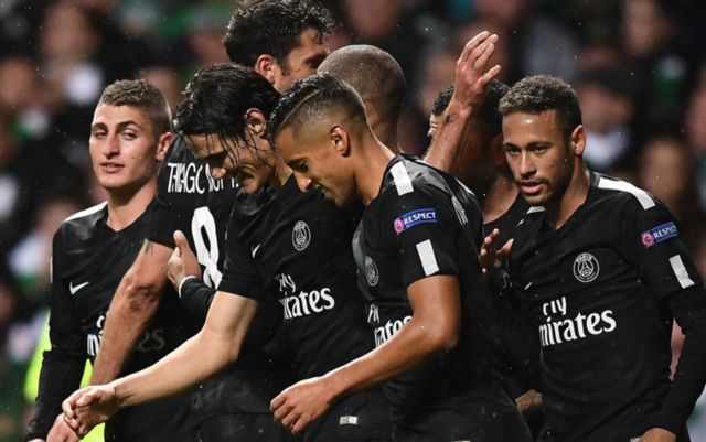 PSG forward Neymar