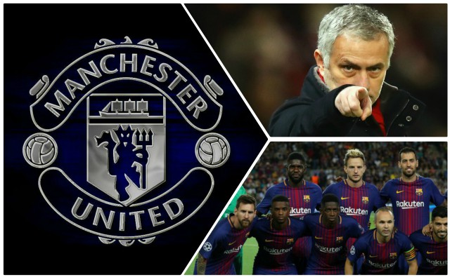 man utd mourinho barcelona