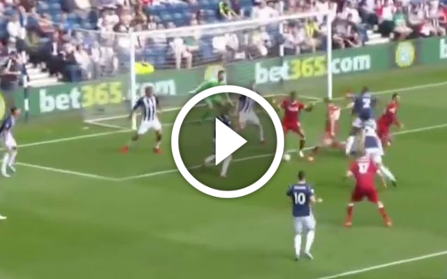Ings goal Liverpool vs West Brom